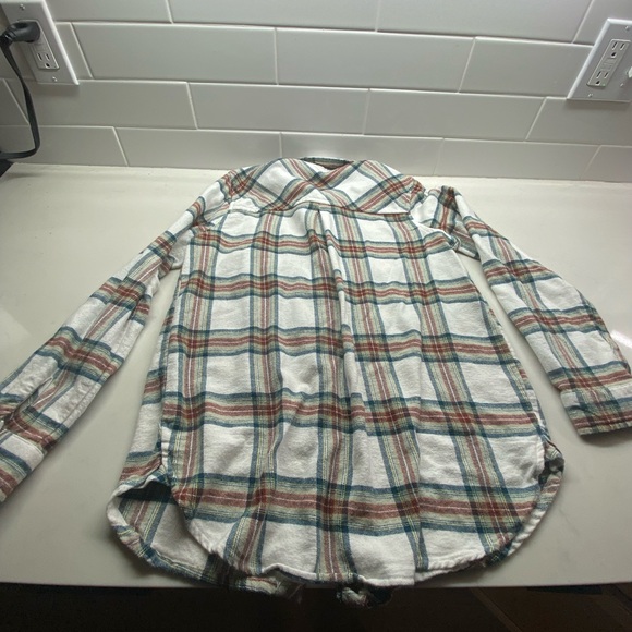 Plaid Button Down Shirt for Women - Picture 4 of 5